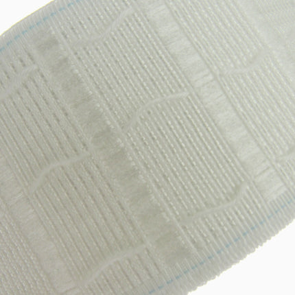 Curtain Heading Pencil Pleat Tape HOOK & LOOP Compatible 75mm (3") Wide White - ThreadandTrimmings