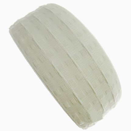 Multi pocket 3 inch curtain tape on a white background