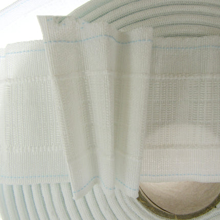 Triple Pleat Curtain Header Pencil Pleat Tape 75mm 3 Inch Wide CT75T - ThreadandTrimmings