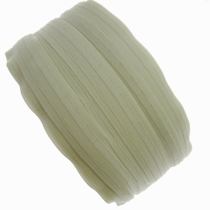 Roman Blind SIDE ENTRY Tubular Tape 19mm 3/4 Inch Wide Cream RB0191-100 - ThreadandTrimmings