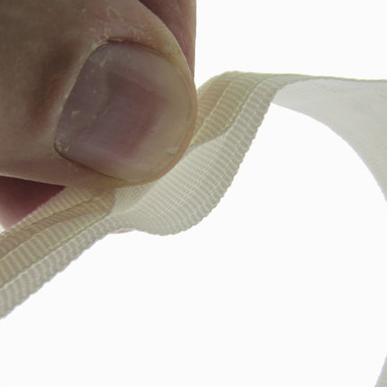 Roman Blind SIDE ENTRY Tubular Tape 19mm 3/4 Inch Wide Cream RB0191-100 - ThreadandTrimmings