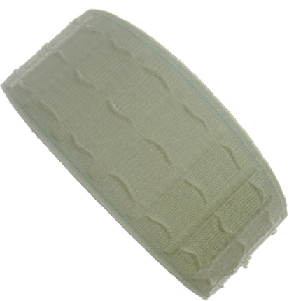 Curtain Heading Pencil Pleat Tape HOOK & LOOP Compatible 75mm (3") Wide White - ThreadandTrimmings