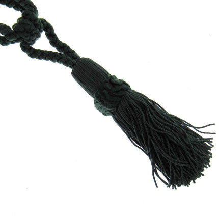 Pair Curtain Tie Backs Twisted Braid Rope with 11cm Tassel 2 Tiebacks 10 Colours - ThreadandTrimmings