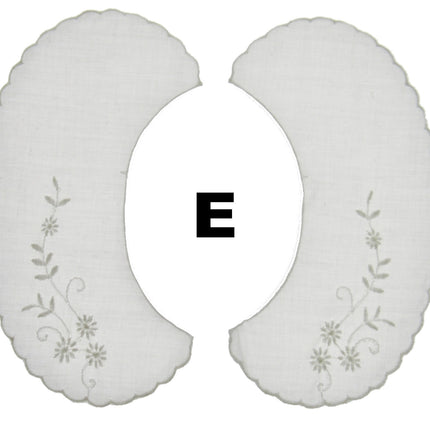 Broderie Anglaise Lace Collars – 9 Styles White & Cream Detachable Vintage - ThreadandTrimmings