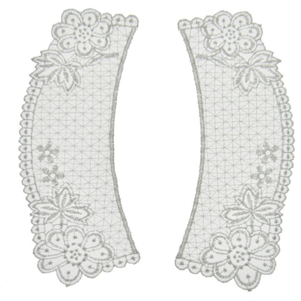 Broderie Anglaise Lace Collars – 9 Styles White & Cream Detachable Vintage - ThreadandTrimmings
