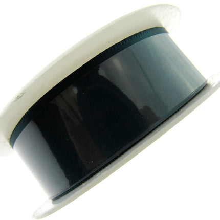 Satin Ribbon with Woven Edge - Single Sided -25mm - Satin Ribbon - 20 Meter Roll
