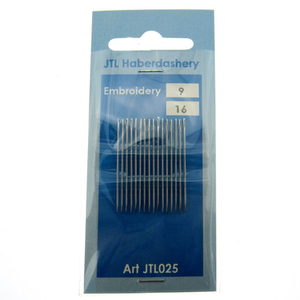 Assorted Hand Sewing Needles Set Embroidery Tapestry Darning Leather Beading - ThreadandTrimmings