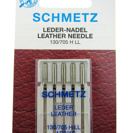 Leather Sewing Machine Needles by Schmetz - ThreadandTrimmings