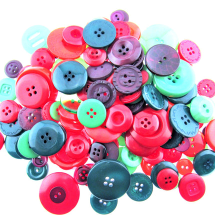 Mixed Assorted Craft Buttons for Fun & Keeping the Kids Busy - ThreadandTrimmings