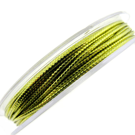 Gold Lurex Rope 2mm Wide Ideal for Hang Sell Projects & Products