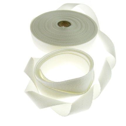 38mm White colour Webbing unravelled
