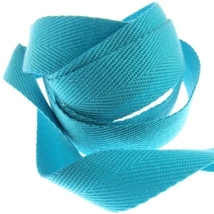Soft Cotton Rich Webbing with Herringbone Twill - Make Straps For Bags 38mm Wide - ThreadandTrimmings