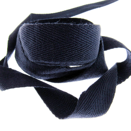 Soft Cotton Rich Webbing with Herringbone Twill - Make Straps For Bags 38mm Wide - ThreadandTrimmings