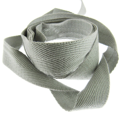Soft Cotton Rich Webbing with Herringbone Twill - Make Straps For Bags 38mm Wide - ThreadandTrimmings