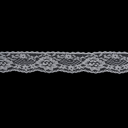 Flat Nylon Lace Trimming Antique White – 9 Widths & Patterns – 5m Lengths - ThreadandTrimmings