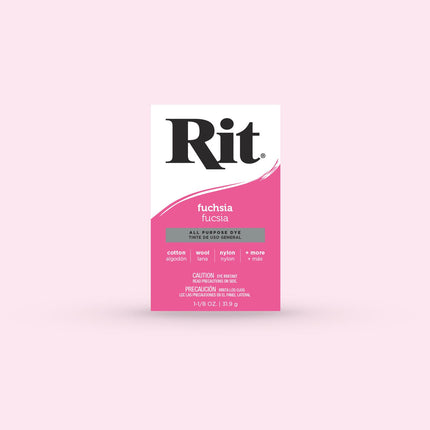 Rit All Purpose Dye Powder For Clothing Fabrics Plastics Accessories Tie Dye Art - ThreadandTrimmings