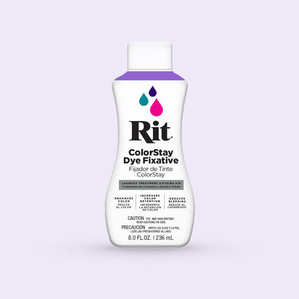 Rit ColourStay Dye Fixative Locks In Colour Prevents Bleeding & Fading 236ml - ThreadandTrimmings