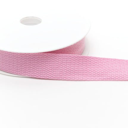 Bright Cotton Webbing With Patterned Basket Weave 30mm Wide Use in Bag Making2 - ThreadandTrimmings