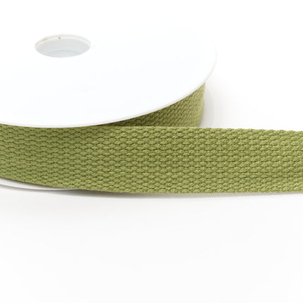 Bright Cotton Webbing With Patterned Basket Weave 30mm Wide Use in Bag Making2 - ThreadandTrimmings