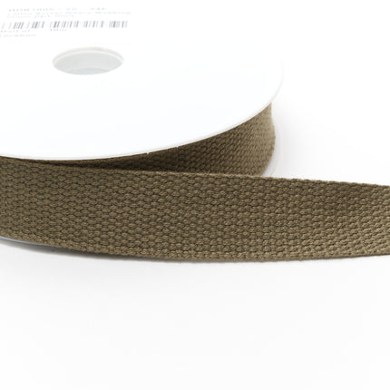 Bright Cotton Webbing With Patterned Basket Weave 30mm Wide Use in Bag Making2 - ThreadandTrimmings