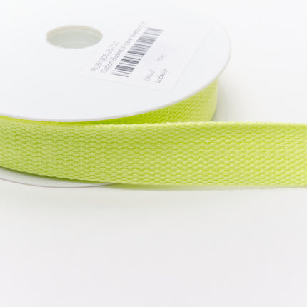 Bright Cotton Webbing With Patterned Basket Weave 30mm Wide Use in Bag Making2 - ThreadandTrimmings