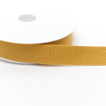 Bright Cotton Webbing With Patterned Basket Weave 30mm Wide Use in Bag Making2 - ThreadandTrimmings