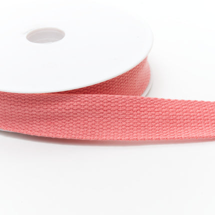 Bright Cotton Webbing With Patterned Basket Weave 30mm Wide Use in Bag Making2 - ThreadandTrimmings