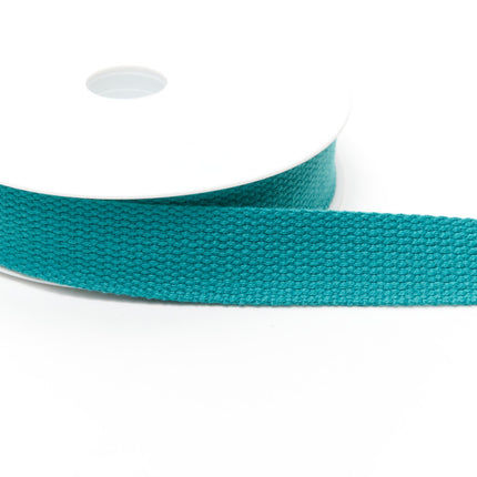 Bright Cotton Webbing With Patterned Basket Weave 30mm Wide Use in Bag Making2 - ThreadandTrimmings