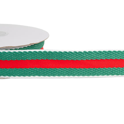 Webbing Herringbone Striped Webbing for Bag Making 40mm Wide Price per Meter - ThreadandTrimmings