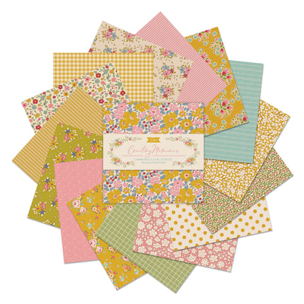 Tilda Creating Memories Charm Pack 32Pcs 12.5x12.5cm Spring Summer Autumn Winter - ThreadandTrimmings