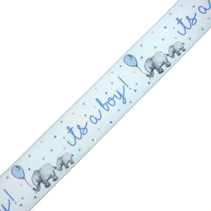 It's a Girl Satin Ribbon By Berisfords -3m Length - ThreadandTrimmings