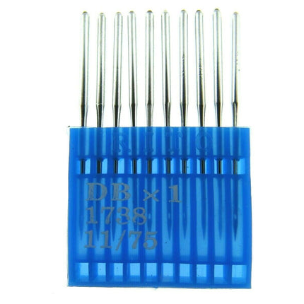 Flatbed Industrial Fit Sewing Machine Needles - Sizes 9/10/11/14/16/18 - ThreadandTrimmings