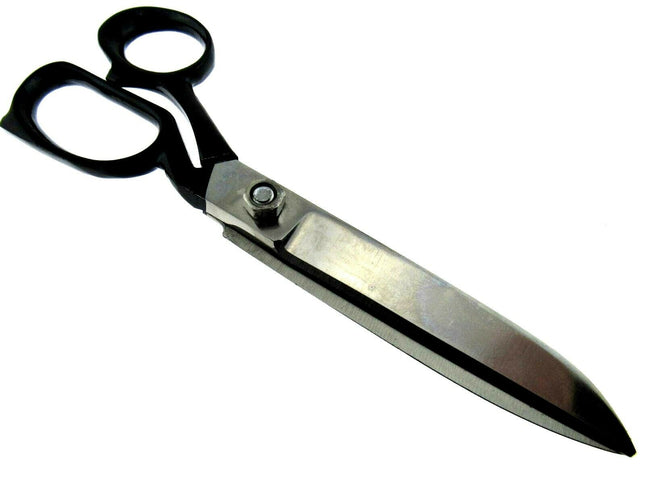 8" LEFT HANDED METAL SHEARS / SCISSORS - ThreadandTrimmings