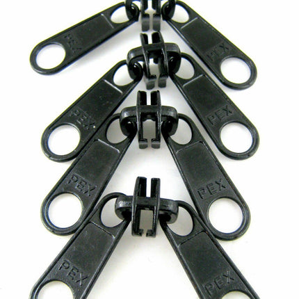 Heavy Duty Chunky Plastic Continuous Zip Chain - Useful For Marquees - 10m Roll - ThreadandTrimmings