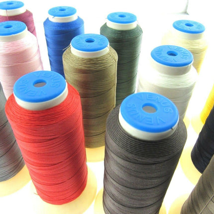 ** 500m SPOOLS of BONDED NYLON 40's THREAD - CHOOSE FROM 15 ASSORTED COLOURS - ThreadandTrimmings