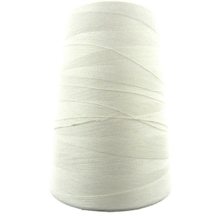 ** 5000 YARD BULK 75's POLYESTER SEWING THREAD - BLACK, CREAM, IVORY, - ThreadandTrimmings
