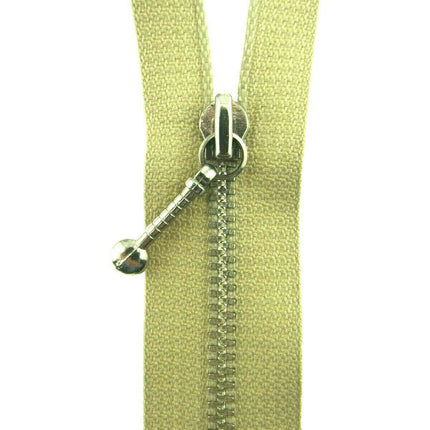 METAL POCKET ZIPS With ATTRACTIVE ZIP PULLER - ThreadandTrimmings