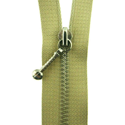 METAL POCKET ZIPS With ATTRACTIVE ZIP PULLER - ThreadandTrimmings