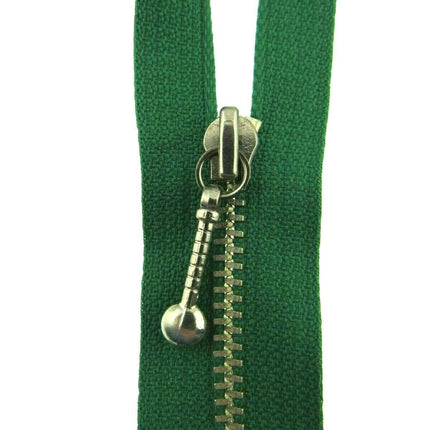 METAL POCKET ZIPS With ATTRACTIVE ZIP PULLER - ThreadandTrimmings