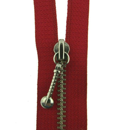 METAL POCKET ZIPS With ATTRACTIVE ZIP PULLER - ThreadandTrimmings