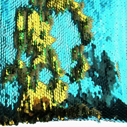 ** Mermaid Reversible Sequin Fabric with 5mm Sequins. Choose from 10 Colour Ways - ThreadandTrimmings
