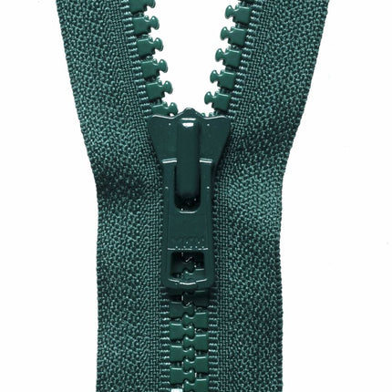 YKK Vislon HEAVY DUTY Plastic Open End Zip 8mm Teeth 24" / 26" / 28" / 30" / 32" - ThreadandTrimmings