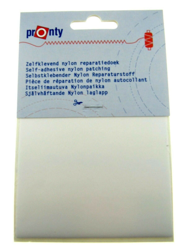 Self Adhesive Nylon Repair Patch by Pronty - 10cm x 20cm - ThreadandTrimmings
