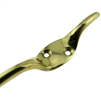 ** 2 x CLEAT HOOKS for CURTAIN and ROMAN CORDED BLINDS - ThreadandTrimmings