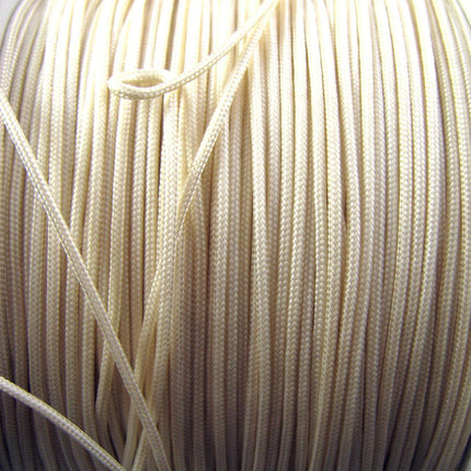 Roman Blind Cord - Non Stretch - 100% Polyester - Black, White or Cream - ThreadandTrimmings