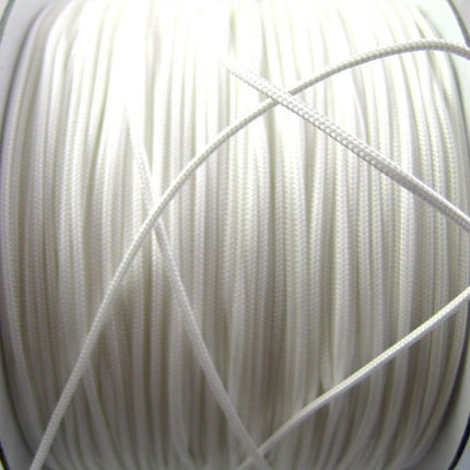 Roman Blind Cord - Non Stretch - 100% Polyester - Black, White or Cream - ThreadandTrimmings