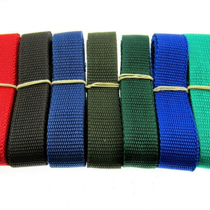 Strong Woven Bag Webbing 5m x Polypropylene Water Resistant -High Break Strength - ThreadandTrimmings
