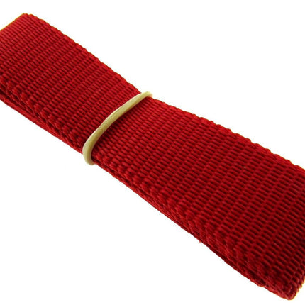Strong Woven Bag Webbing 5m x Polypropylene Water Resistant -High Break Strength - ThreadandTrimmings