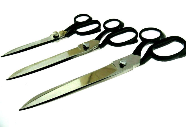 DRESS MAKER SHEARS / TAILOR SHEARS / WORKROOM SCISSORS / 8" / 10" or 12" - ThreadandTrimmings