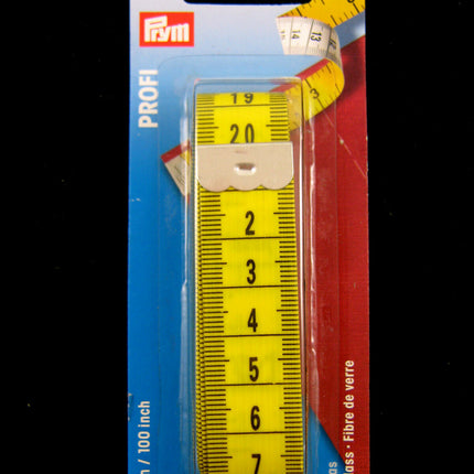 Extra Long Tape Measure Fiberglass Professional Tailoring by Prym 100" 254cm - ThreadandTrimmings